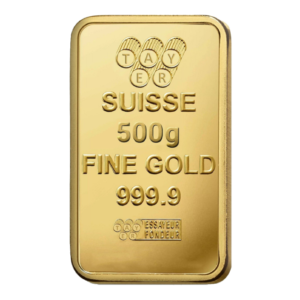 سبيكة ذهب صافي 500 جرام عيار 24 قيراط